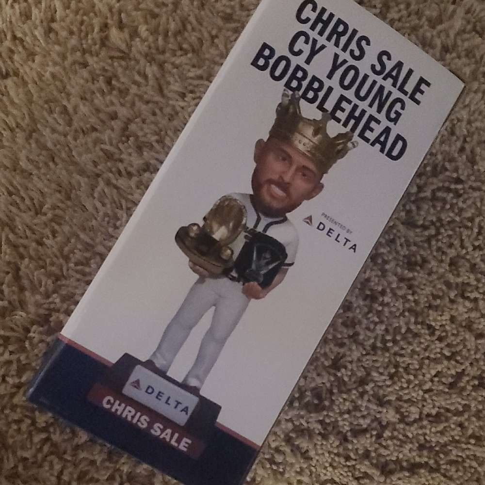 BRAND NEW, UNOPENED, Chris Sale Cy Young Bobblehead - Atlanta Braves 2025
